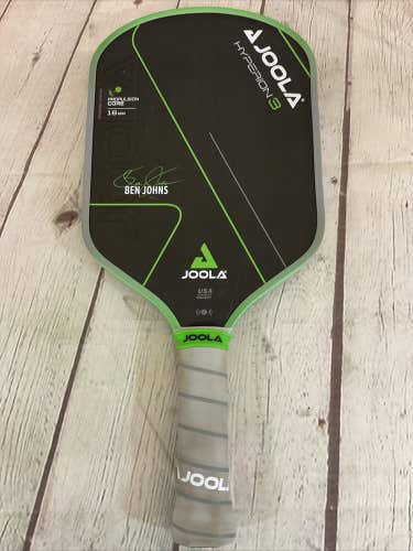 Joola Hyperion 3 Ben Johns Propulsion Core Pickleball Paddle 16mm Green Gray