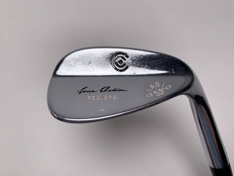 Cleveland 588 Chrome Gap Wedge 53* Wedge Steel Mens RH