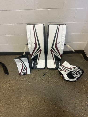 New  Vaughn Regular Pro Stock SLR4 Pro Carbon Goalie Full Set