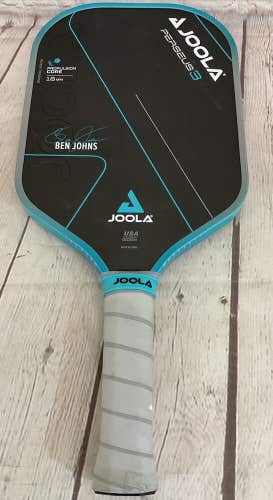 Joola Perseus 3 Ben Johns Propulsion Core Pickleball Paddle 16mm Blue Gray