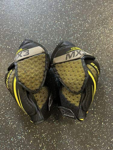 New Pro Stock Bauer Supreme Total One MX3 Ice Hockey Elbow Pads Senior Large