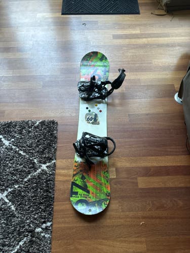 Used Rome snowboard and Bindings