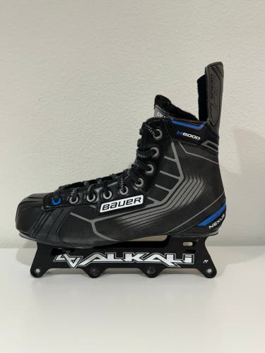 Used  Bauer Nexus N6000 Regular Width Size 9 Inline Skates