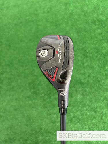 Taylormade Stealth Plus+ Rescue 19.5 Degree 3 Hybrid / Stiff