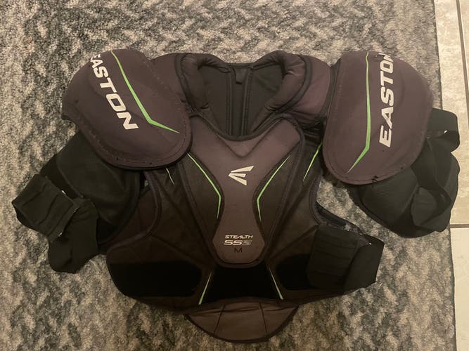 Used Medium Senior Easton Stealth Shoulder Pads