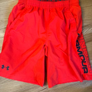 Orange Under Armour Shorts