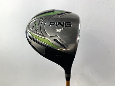 Ping Rapture V2 Driver 9* UST Mamiya AvixCore 69g Stiff Mens RH Midsize Grip