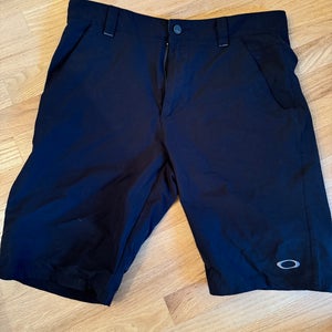 Black Oakley Golf Shorts