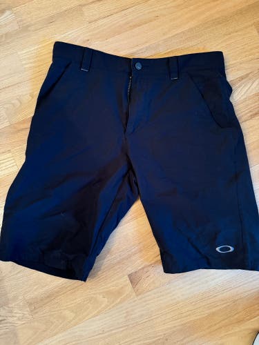 Black Oakley Golf Shorts