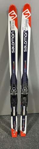 Used Salomon Team Racing Gr Boys' Cross Country Ski Combo