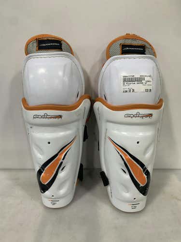 Used Powertek Sniper 10" Hockey Shin Guards