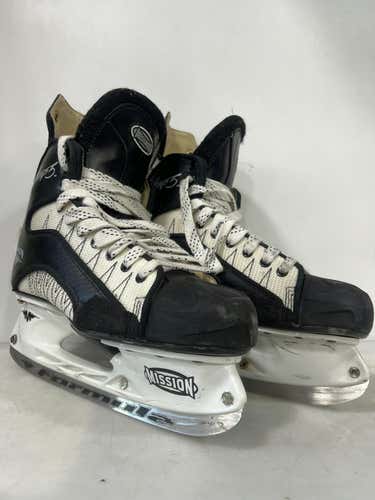 Used Mission Amp 5 Senior 9.5 Ice Hockey Skates