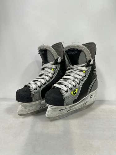 Used Graf Supra 301 Youth 13.5 Ice Hockey Skates