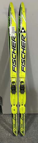 Used Fisher Rcs Sprint Boys' Cross Country Ski Combo