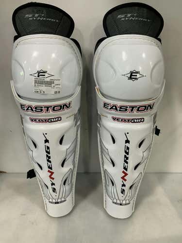 Used Easton Ventair 16" Hockey Shin Guards