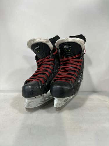 Used Ccm Ribcore 40k Youth 12.5 Ice Hockey Skates