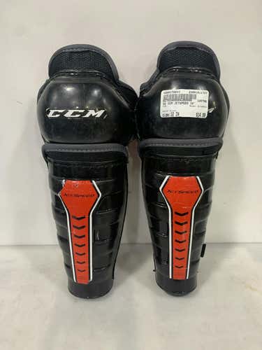 Used Ccm Jetspeed 10" Hockey Shin Guards