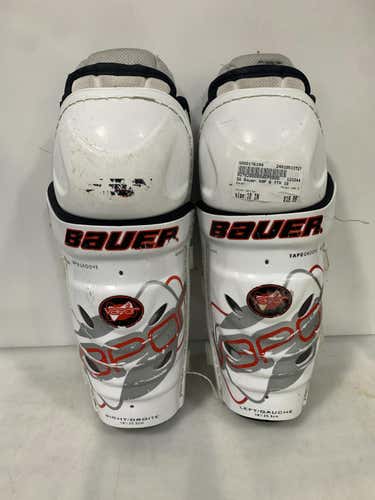 Used Bauer Vap 6 10" Hockey Shin Guards