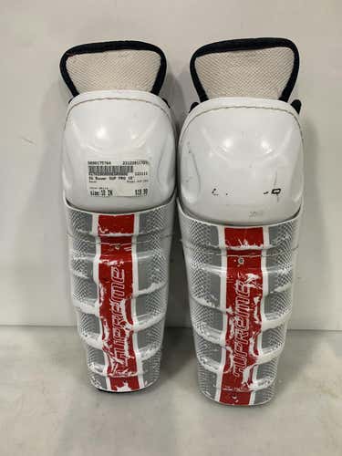 Used Bauer Sup Pro 10" Hockey Shin Guards