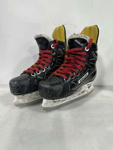 Used Bauer Sup Matrix Youth 12.0 Ice Hockey Skates