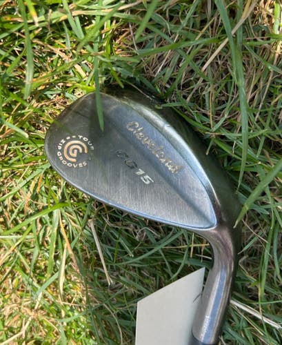 Used Men's Cleveland CG15 Right-Handed Steel Golf Wedge 60