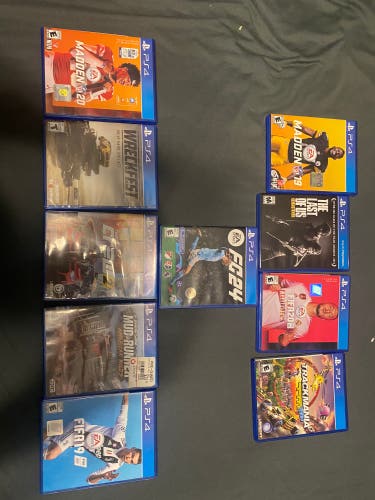 (READ DESCRIPTION) PS4 Game Pack