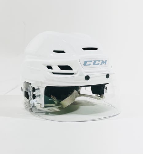 CCM Tacks 710 Pro Stock Helmet w/CCM Visor - Small - White