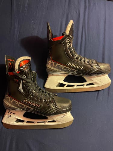 Used Bauer Vapor 3X Hockey Skates 9.5 Fit 3