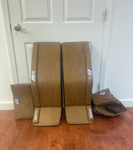 Brian's ICONIK Sr. Pro Full Goal Set Bucky Color-Way