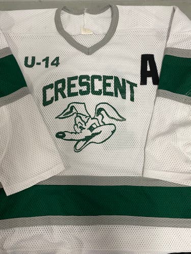 Crescent Coyotes XL game jersey #18