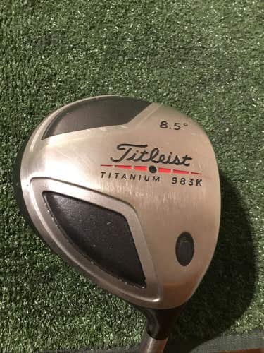 Titleist Titanium 983K 8.5* Driver Stiff Grafalloy ProLite Graphite Shaft