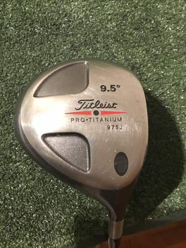 Titleist Pro-Titanium 975J 9.5* Driver Regular Titleist 4650 Graphite Shaft 46”