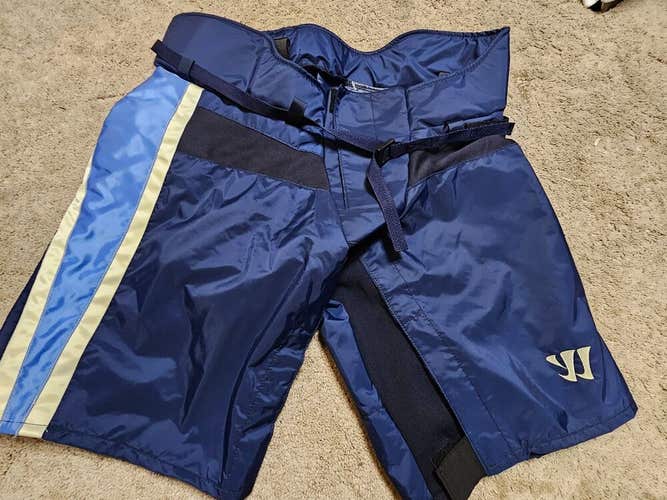 PITTSBURGH PENGUINS Warrior Winter Classic Blue Pro Hockey Pant Shells Large NEW