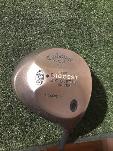 Callaway Ladies The Biggest Big Bertha Titanium 11* Driver Graphite Gems UL