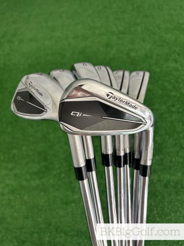 Taylormade Qi Iron Set 5-A / Dynamic Gold 120 Stiff +1”