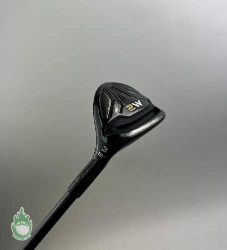 Used 2016 TaylorMade M2 Rescue 3 Hybrid 19* REAX 75g Stiff Graphite Golf Club