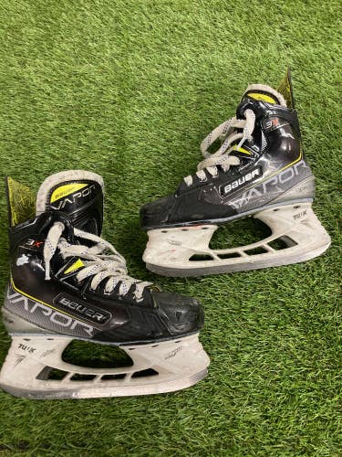 Used Junior Bauer Vapor 3X Hockey Skates Extra Wide Width Size 3