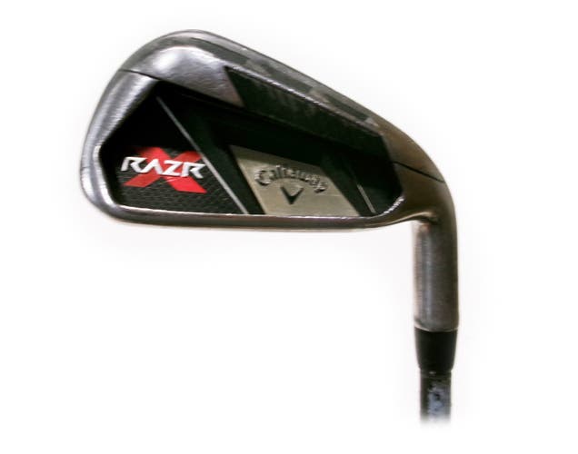 Callaway Razr X Single 6 Iron Graphite Stock Callaway 65g Senior Flex