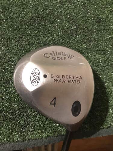 Callaway Big Bertha War Bird 4 Wood Firm RCH 96 Series Graphite Shaft