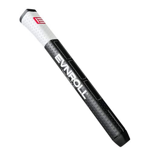 NEW Evnroll Tour Tac Black/White 90g Midsize Putter Grip