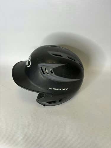 Used Rawlings Black Grey Md Baseball And Softball Helmets