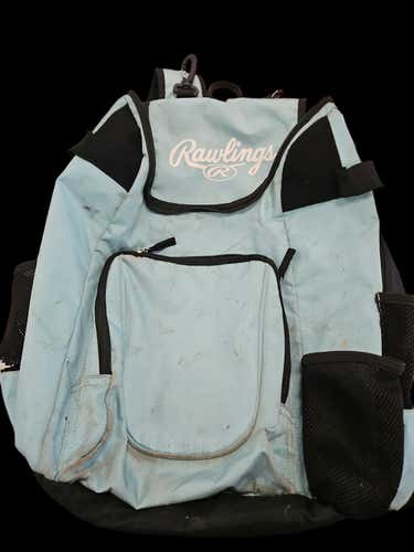 Used Rawlings Backpack Baseball And Softball Equipment Bags