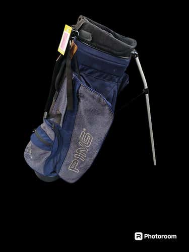 Used Ping Used Blue Bag Golf Stand Bags