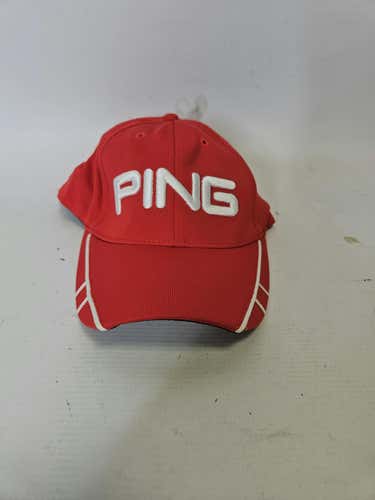 Used Ping Ping Red Golf Hat Golf Accessories