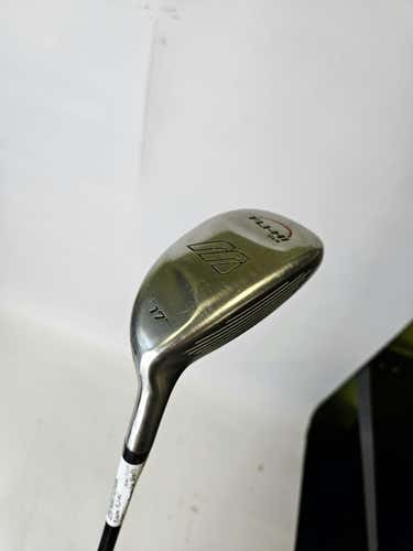 Used Mizuno Fli-hi 4 Hybrid Stiff Flex Graphite Shaft Hybrid Clubs