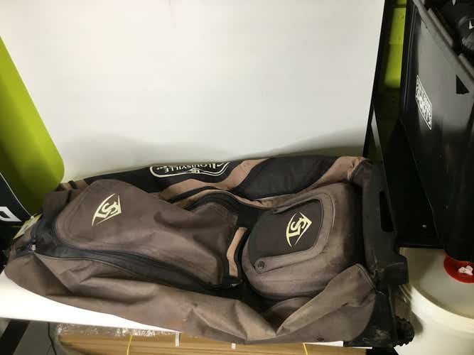 Used Louisville Slugger Used Brown Bag Baseball And Softball Equipment Bags