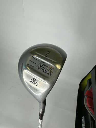 Used Cobra King Snake Driver 9.5 Degree Stiff Flex Graphite Shaft Drivers