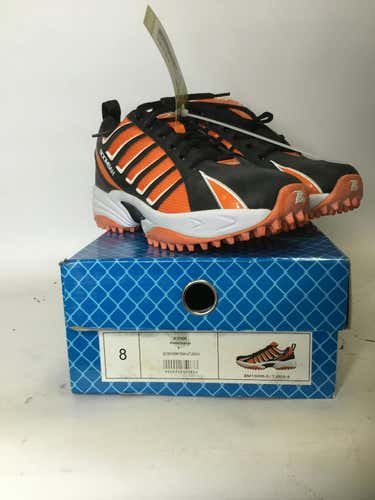 Used Bowflex Orange Turfs Youth 08.0 Baseball And Softball Cleats