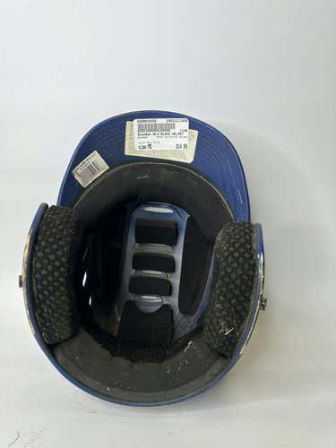 Used Boombah Blu Black Helmet Md Baseball And Softball Helmets