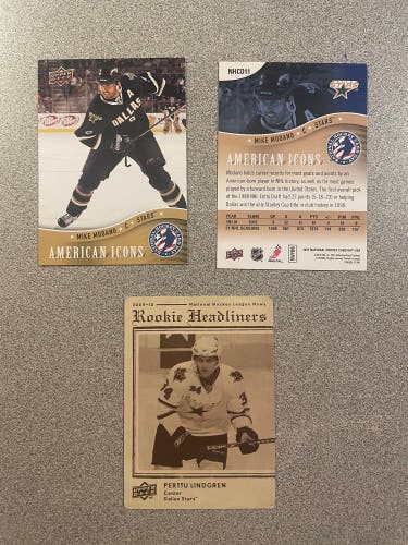 Dallas Stars Hockey Card 2 Pack